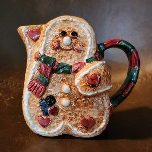 Gingerbread Man Creamer by Wang's International, Inc. Holiday Serveware